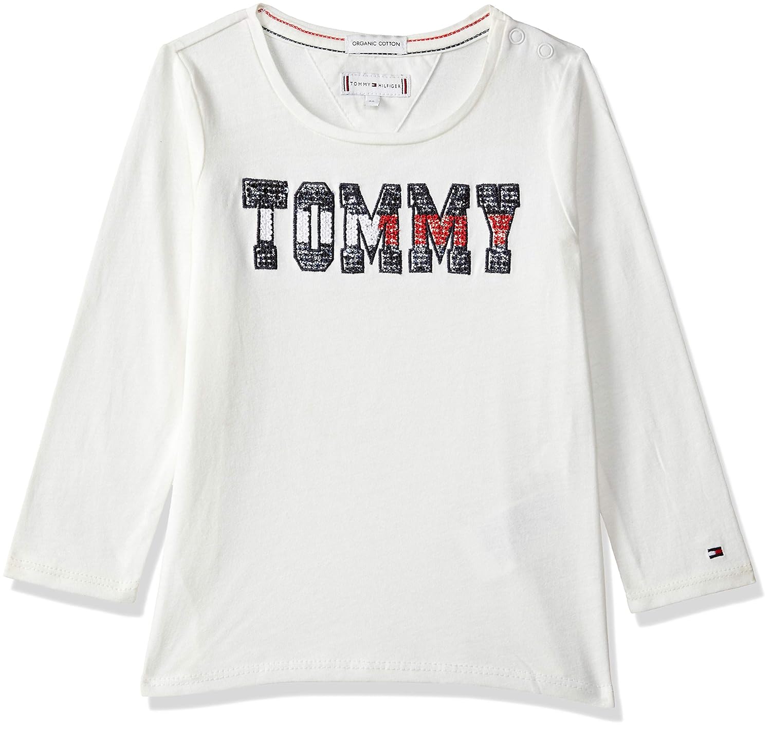 tommy hilfiger plain white shirt