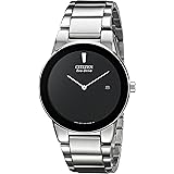 Citizen Eco-Drive Axiom Quartz Mens Watch, Stainless Steel, Silver-Tone (Model: AU1060-51E)