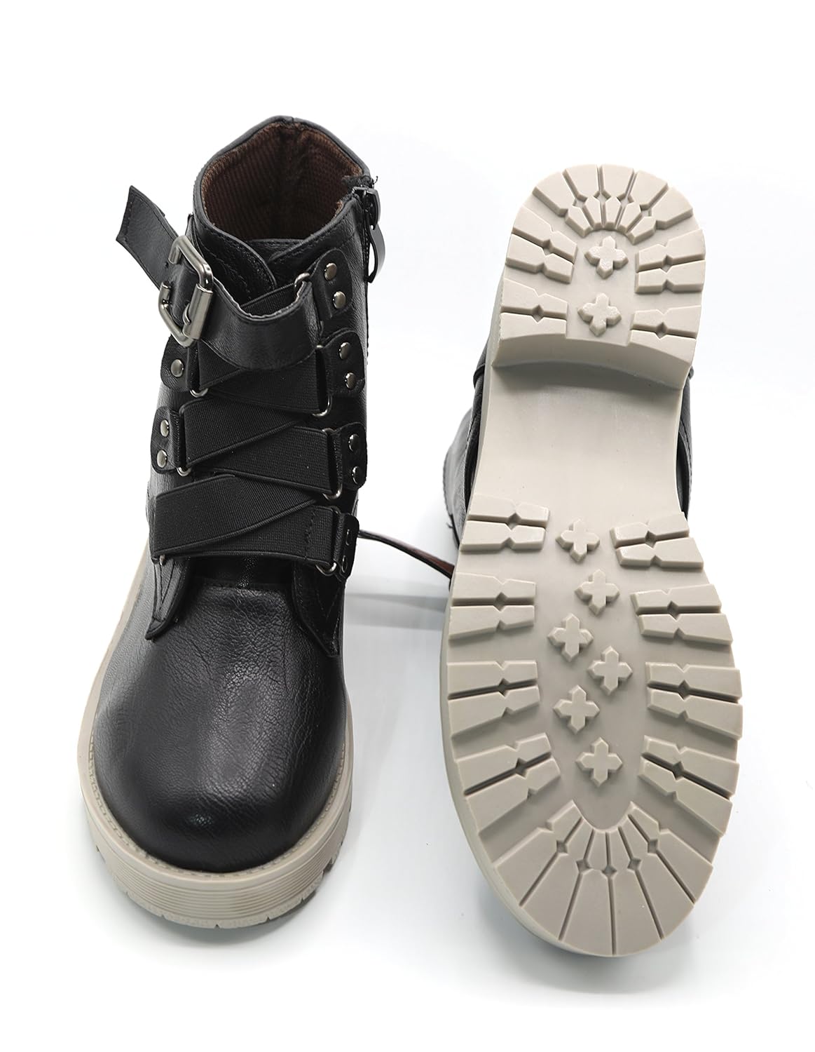 brauch women's black boots