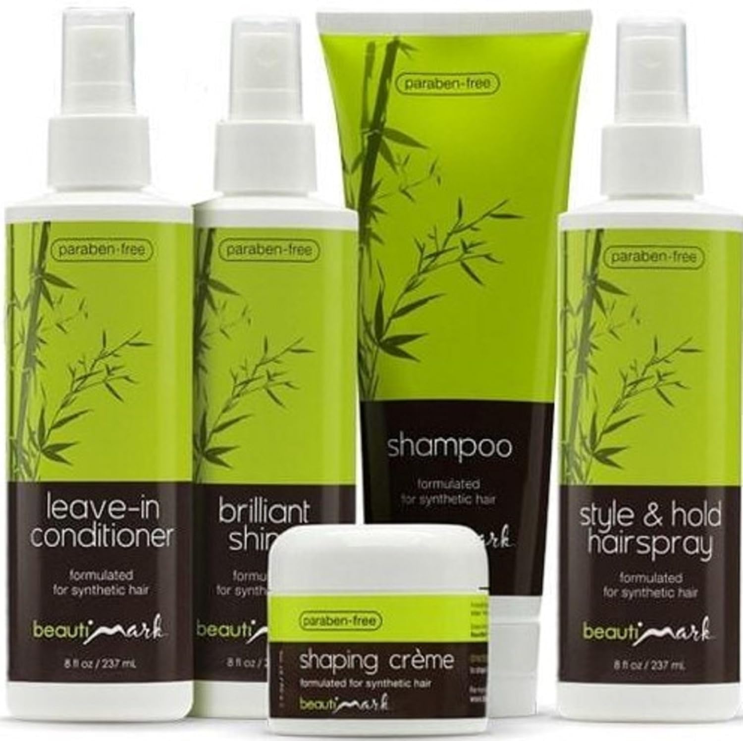 Amazon Com 5pc Care System For Synthetic Hair By Beautimark