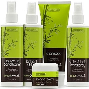 Amazon Com 5pc Care System For Synthetic Hair By Beautimark