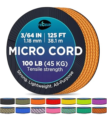 Atwood Rope 100ft 550 Paracord Cordon Survie Bushcraft Artisanat Orange Brûlée