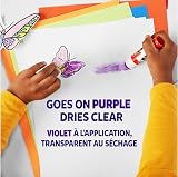 Elmer's Disappearing Purple Glue Sticks 6g 3 Count - Washable & Dries Clear view 3