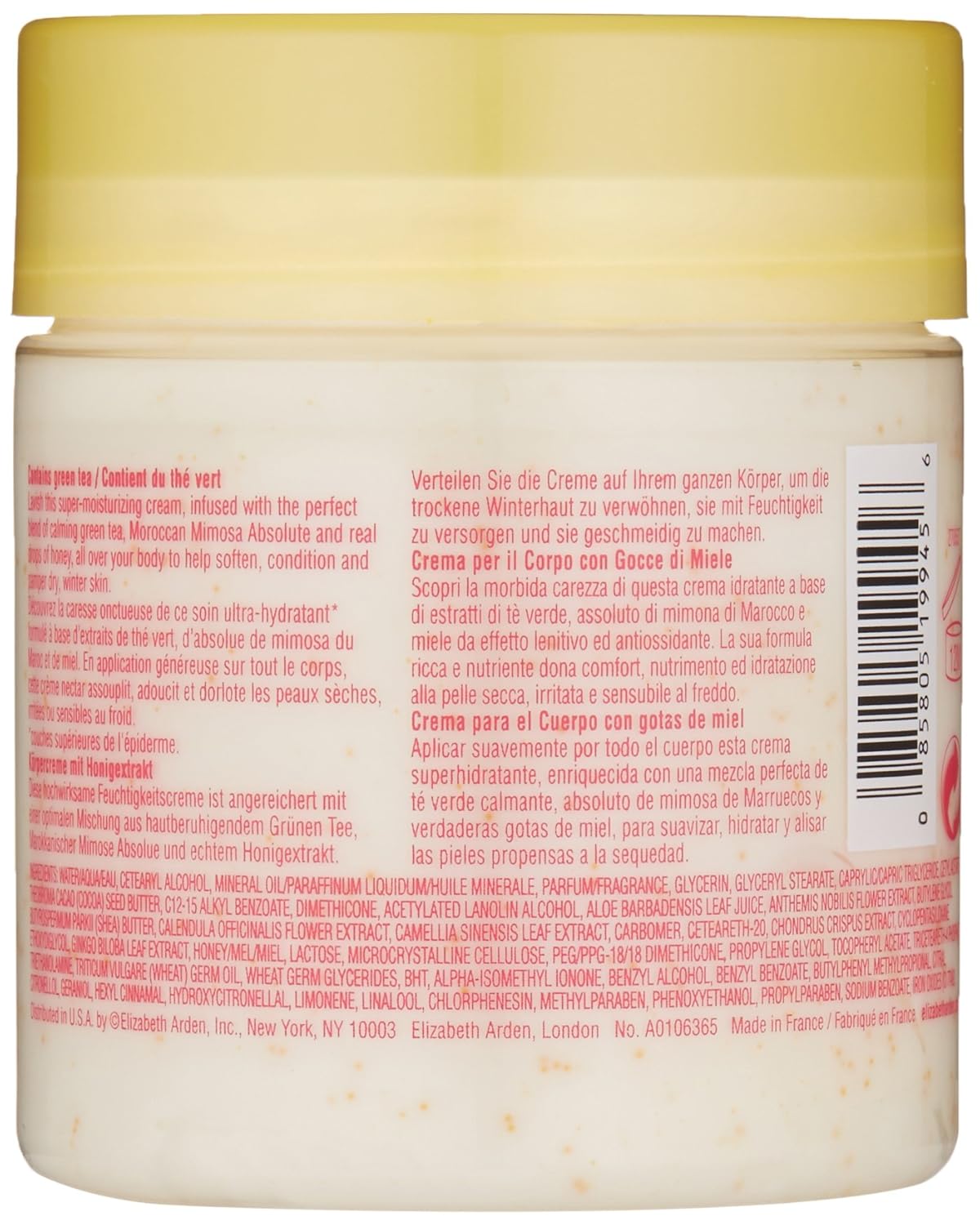 Elizabeth arden green tea body cream consigue el mejor cuerpo