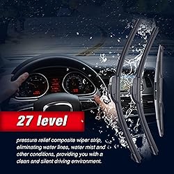 3 Wipers 26"/24"/14" Front Windshield Wiper Blades