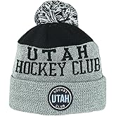 ZHATS NHL Unisex-Adult NHL Officially Licensed Beanie Pom Ozone