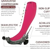 Rymora Compression Socks Women Men Pink Small UK 3-6.5 EU 35-39 Cushioned view 3