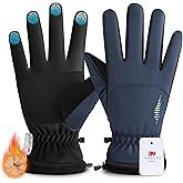rivmount Kids 3M Ski Gloves Touchscreen Waterproof Warm for Boy Girl Youth Outdoor Skiing Cycling Snow Winter
