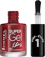 Rimmel Super Gel 44 Rock N Sparkle Nail Polish 12ml Glazed Finish view 4