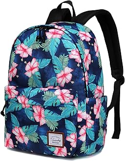VASCHYSchool Backpack for Girls, Cute Schoolbag Bookbag for Kids/Teens/Middle School/College/Work Backpack for Women