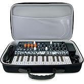 ANALOG CASES Arturia MiniLab/MicroFreak Case - Compact PULSE Hard Case | Durable Molded EVA Hard Case, Excellent Protection, Compact Design &amp; Precise Custom Fit, Comfortable Handle, Smooth Zipper