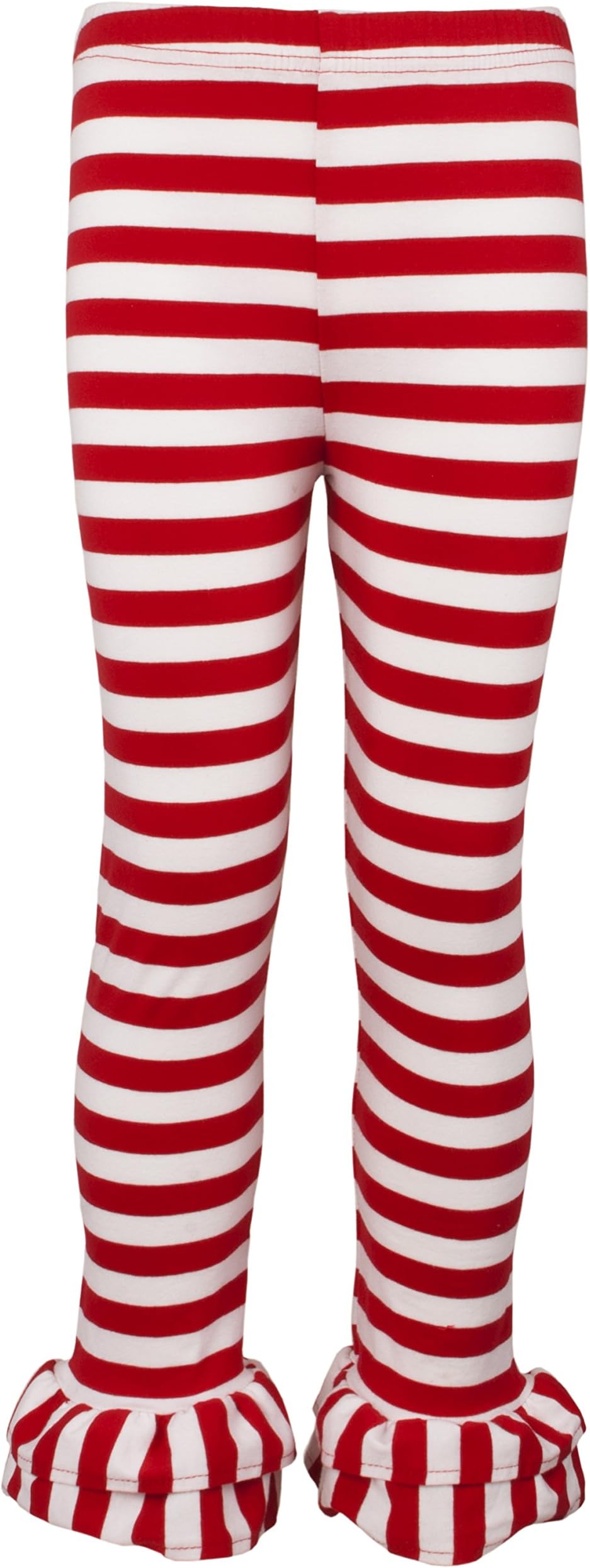 IpuangGirl's Cotton Ruffle Stripe Leggings