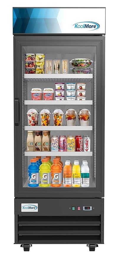 KoolMore Merchandiser para puerta de cristal comercial ...