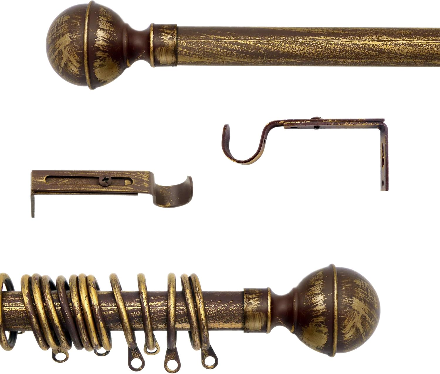 Amazon.de: AT17 Gardinenstange Vorhangstange Gardinenstange Variable