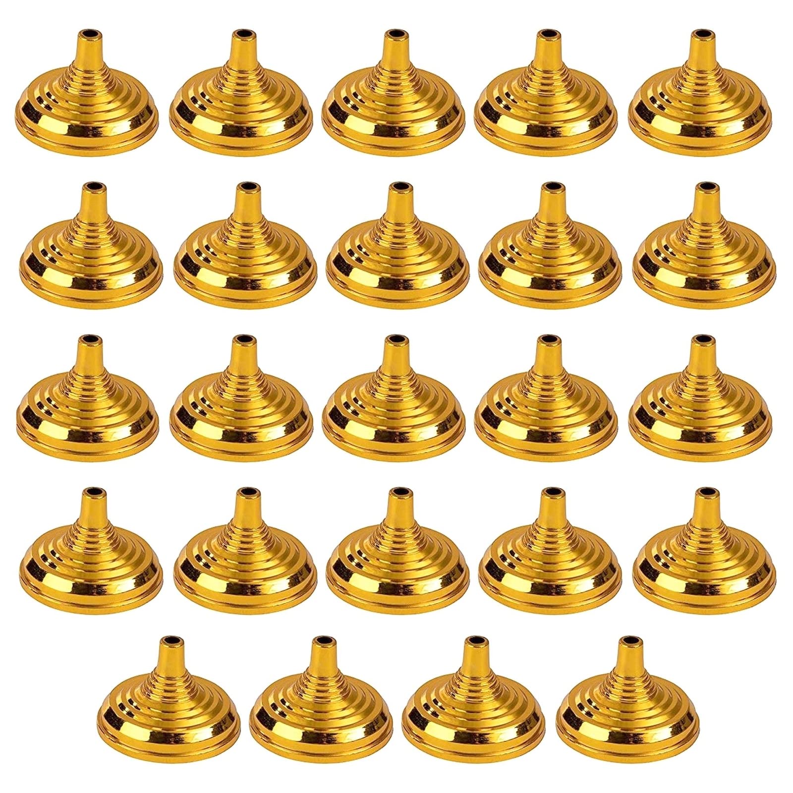 Photo 1 of Juvale Mini Flag Stand & Holder Set - 24-Pack, Gold, for 4 x 6-Inch Flags - Tabletop & Desk Stands & Tiny Holders for Office & Party Centerpieces
