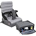 Dreambaby Grab ‘N Go Travel Booster Seat – Portable Toddler High Chair for Dining (6M-5Y) with Storage & Shoulder Strap