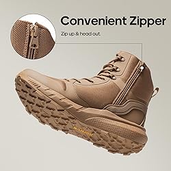 NORTIV 8 Men's Military Tactical Boot Lightweight