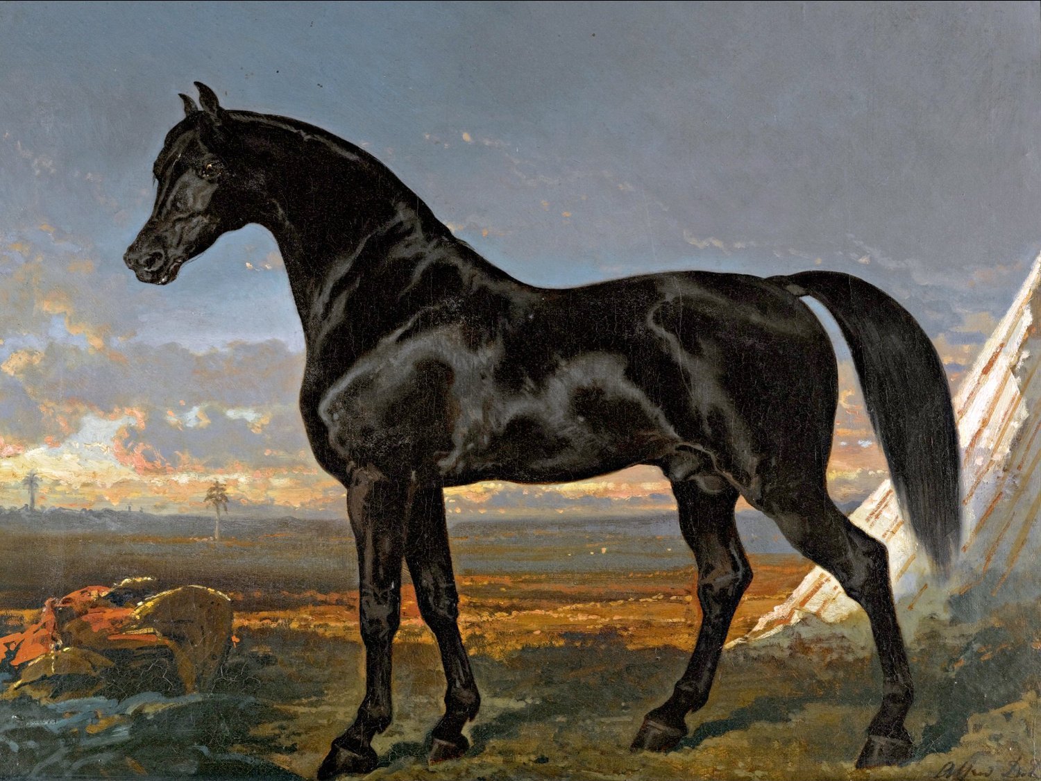 Black Horse Tile Mural Kitchen Bathroom Wall Backsplash Marble Ceramic