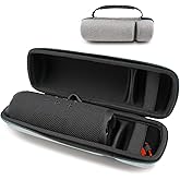 XINGFUDAO Speaker Carrying Case Compatible with JBL Flip 7/Flip 6 Portable Bluetooth Speaker, Gray(Only Case)