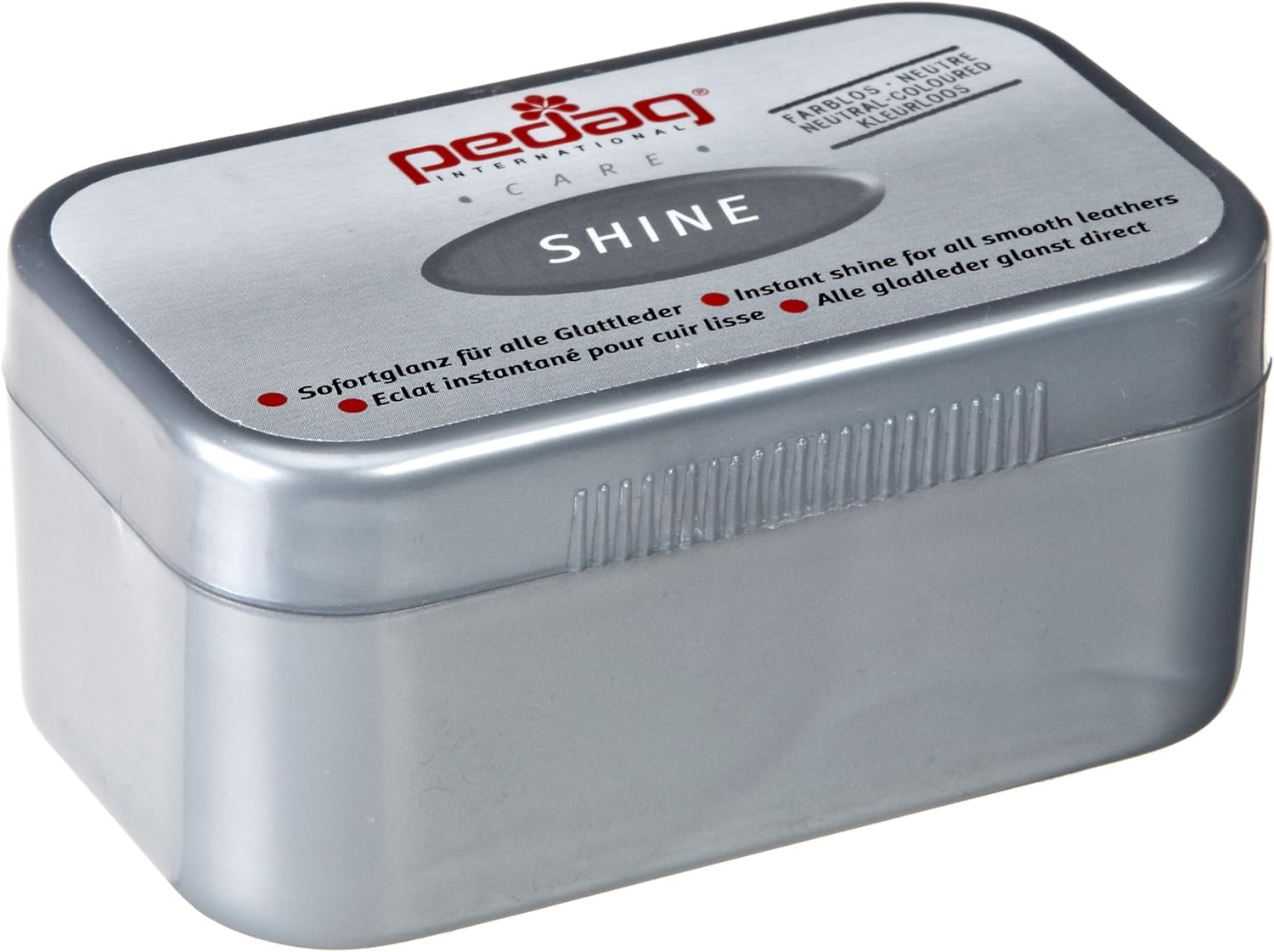 Pedag Shine Instant Shine for All Smooth Leathers, Imitation and Synthetic Leathers, 2.2 Ounce: Health & Personal Care
