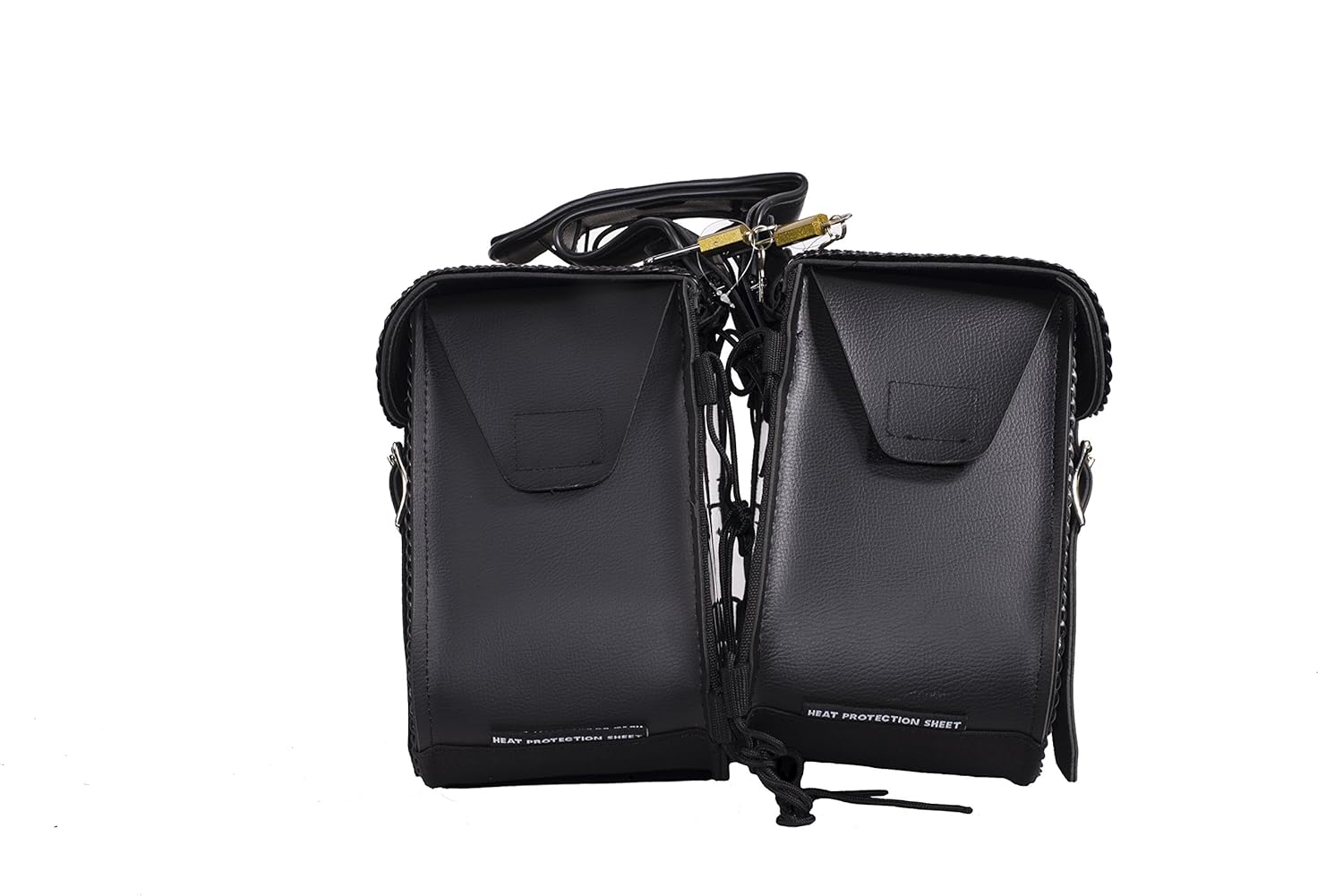 Amazon.com: Dream Apparel Universal PVC Motorcycle Saddlebag With Heavy Duty Quick Release SD4065: Automotive