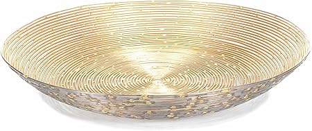 Centrotavola Natalizi Amazon.Centrotavola Natalizio Dorato Amazon It Casa E Cucina