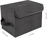 alavisxf xx 7" Vinyl Storage Box 120 Records Foldable Stackable with Lid view 3