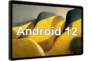 RLIYOLIY Android Tablet, 10 inch Android 12 Tablet, 32GB ROM, 512GB Expand Android Tablet with 8000mAh Battery, Dual Camera, WiFi, Bluetooth, IPS HD Touch Screen, Google GMS Certified