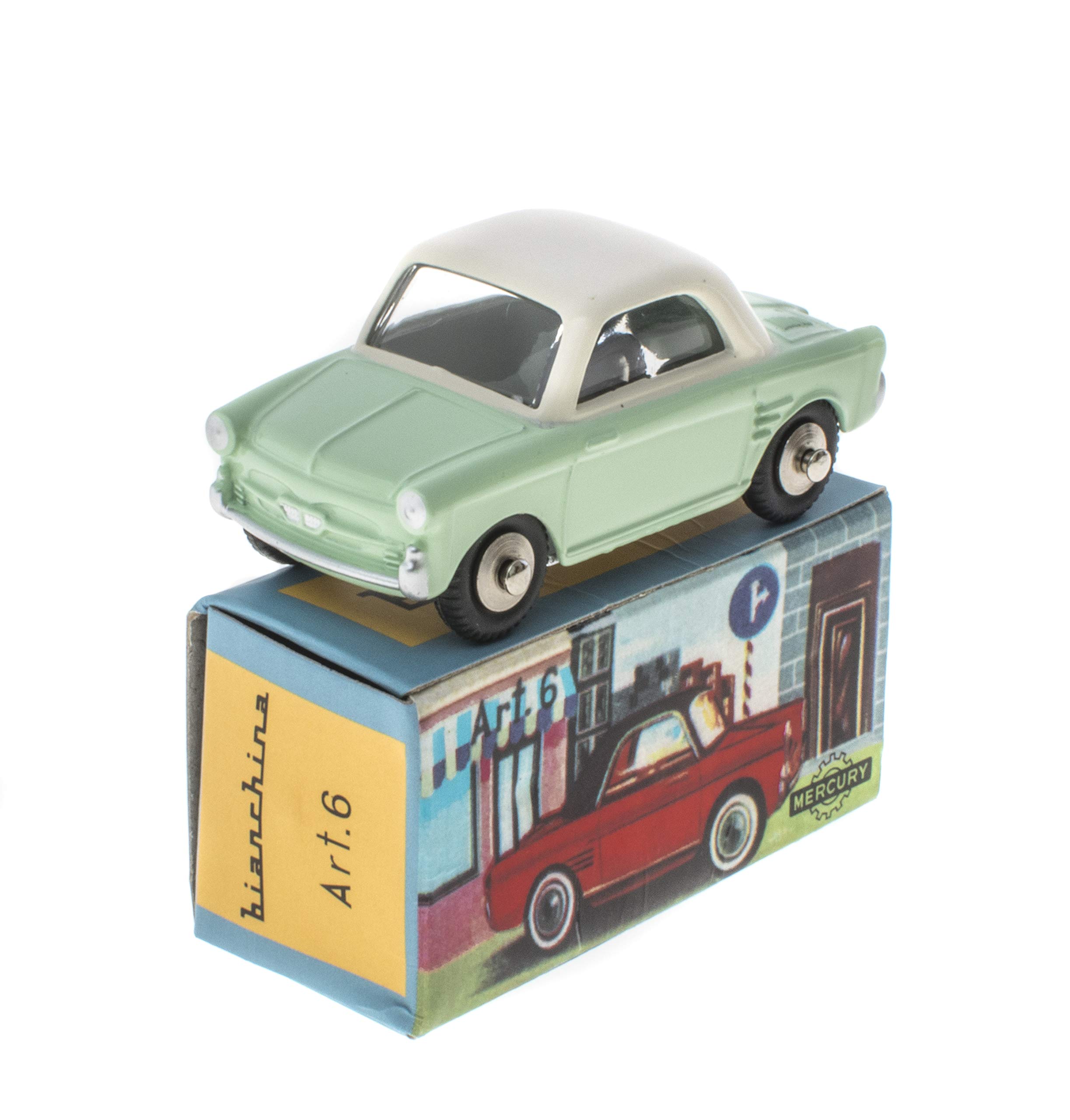 OPO 10 - Car 1:48 Mercury collection by Hachette: Autobianchi Bianchina (MY009)