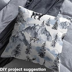 Erosebridal Deer Fabric by The Yard, Bear Wolf