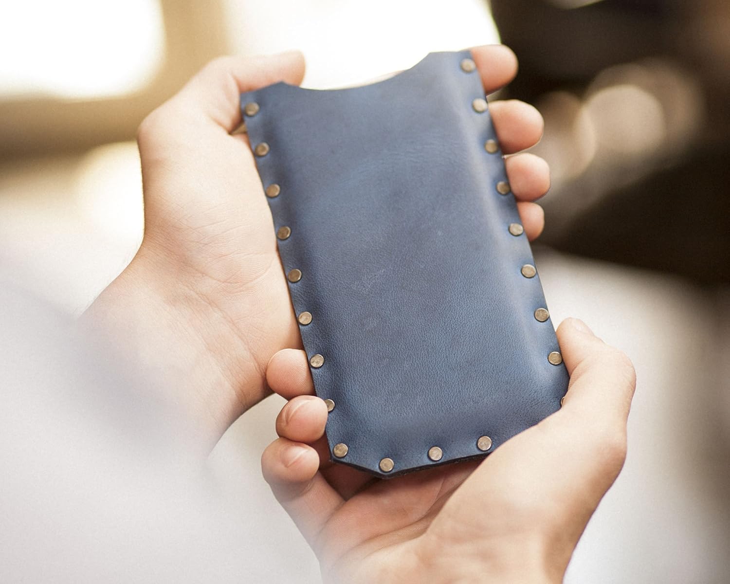 Azul-Funda-De-Cuero-Para-Samsung-Galaxy-S9-Plus-S8-Plus-...