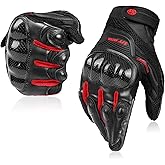 Motorcycle Gloves Touch Screen for Men Women Padding Hard Knuckle Cycling Motorbike ATV Hiking Riding Climbing Glove