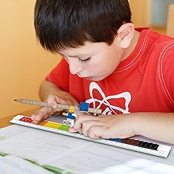 Lego Stationery Buildable Ruler with Minifigure
