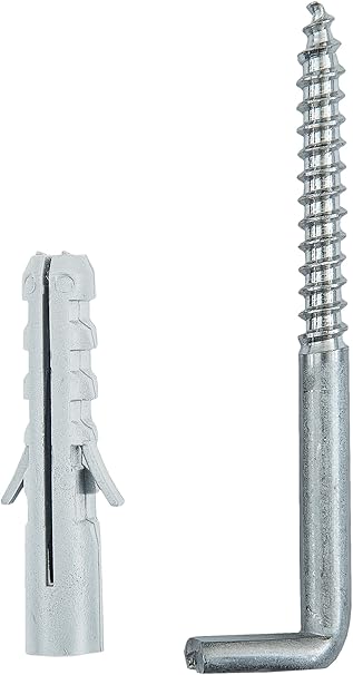 Connex DY5110014 Universal-Befestigungsset für Außenbereich, 12-teilig, Edelstahl rostfrei A2