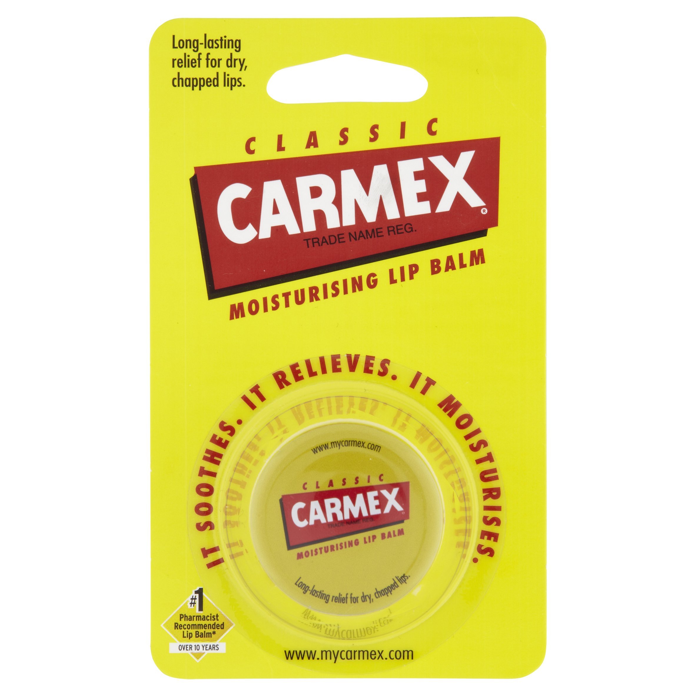 Carmex Original Lip Balm Pot 7.5 g (Pack of 8)