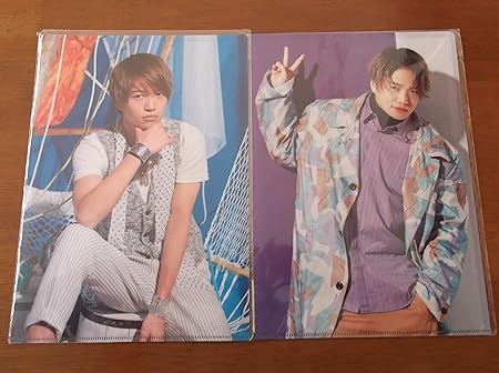 Amazon Co Jp 菊池風磨 Sexy Zone クリアファイル ２点 サマーパラダイス Summer Paradise サマパラ 16 In Tdc Sexy Zone Live Tour 19 Pages ジャニーズグッズ おもちゃ