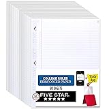 Five Star Loose Leaf Paper + Study App, 12