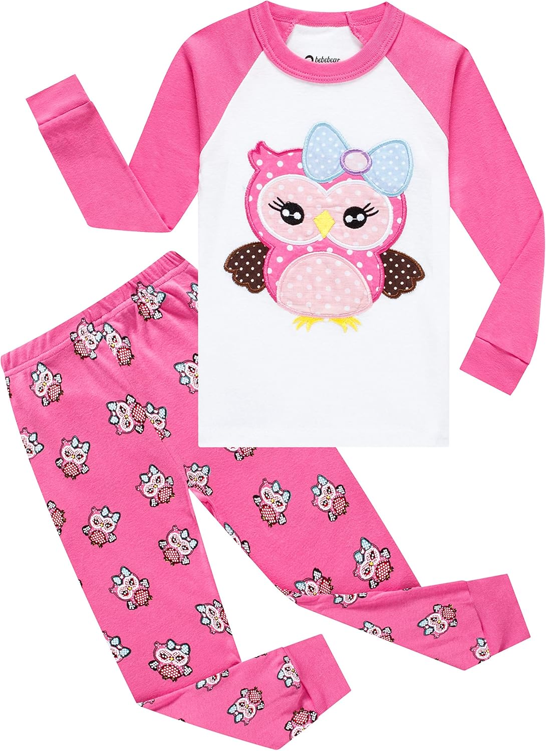 baby and child matching pjs