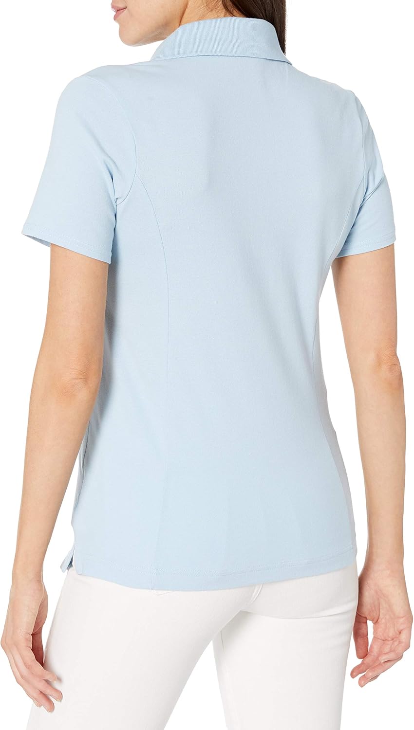 Riders by Lee Indigo Women's Short Sleeve Polo Shirt at  Women’s Clothing store