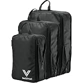 Backvac Travel Compression Packing Cube Set with Zipper, Storage Organizer Bags for Luggage