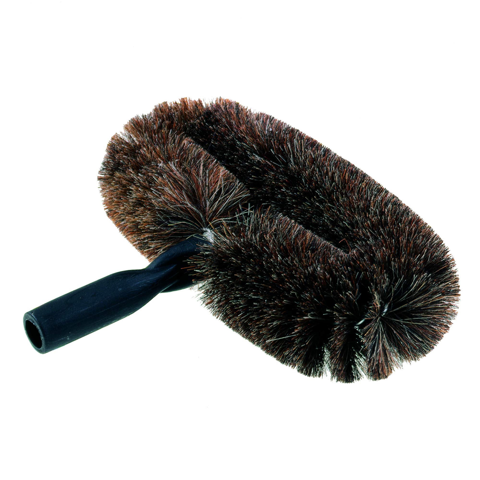 Unger StarDuster Wall Cleaning Brush - Cobweb Duster & Ceiling Fan Cleaner Brush - Fits Any Telescopic Pole, Brown, Oval