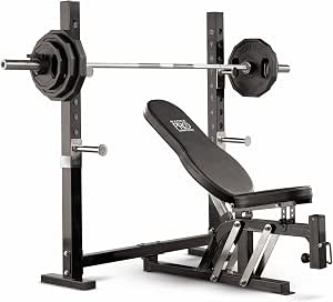 Amazon.com : Marcy Pro Olympic Bench : Olympic Weight ...