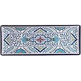 Certified International Talavera Melamine 19" x 8" Rectangular Platter, Multicolor