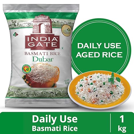 India Gate Basmati Rice Dubar, 1kg