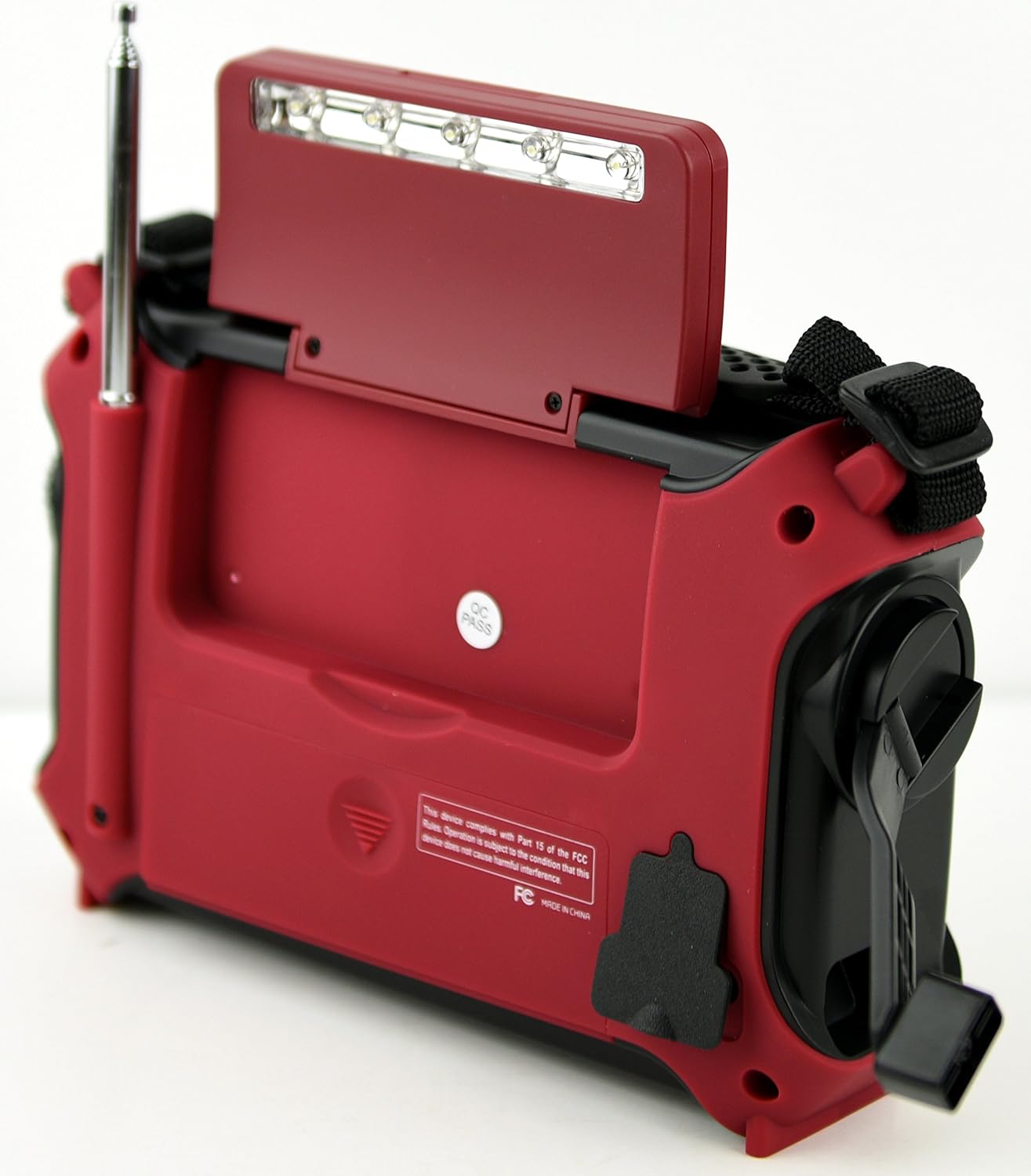 Kaito KA500RED 5-Way Powered Emergency AM/FM/SW Weather Alert Radio, Red: Home Audio & Theater