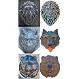 SvitMolds DIY Skull Mold Panno Concrete Plaque Cement Concrete...