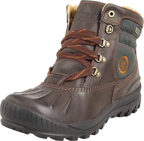 dark brown and green timberland boots