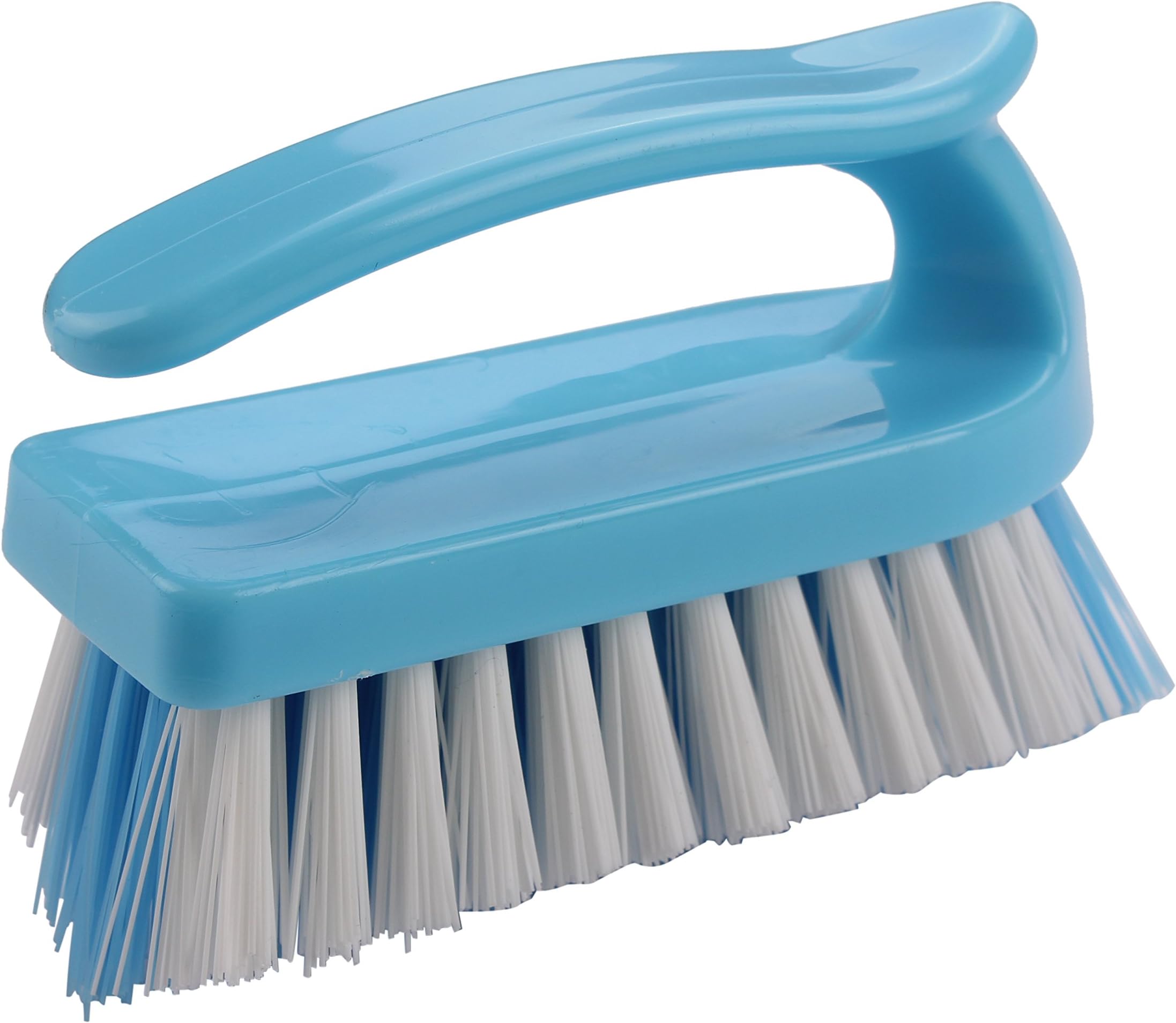 INCHOOPlastic Handle Soft Bristle Comfort Grip Scrub Cleaning Brush Scrubbing Brush (Green