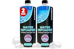 MAV AQUADOC Hot Tub Defoamer - Spa Defoamer for Hot Tub Owners 32oz (2 Pack), Spa Anti Foam to Keep Foam Down, Hot Tub Chemicals Made in USA - AquaDoc