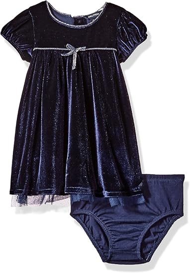 baby girls velour dress